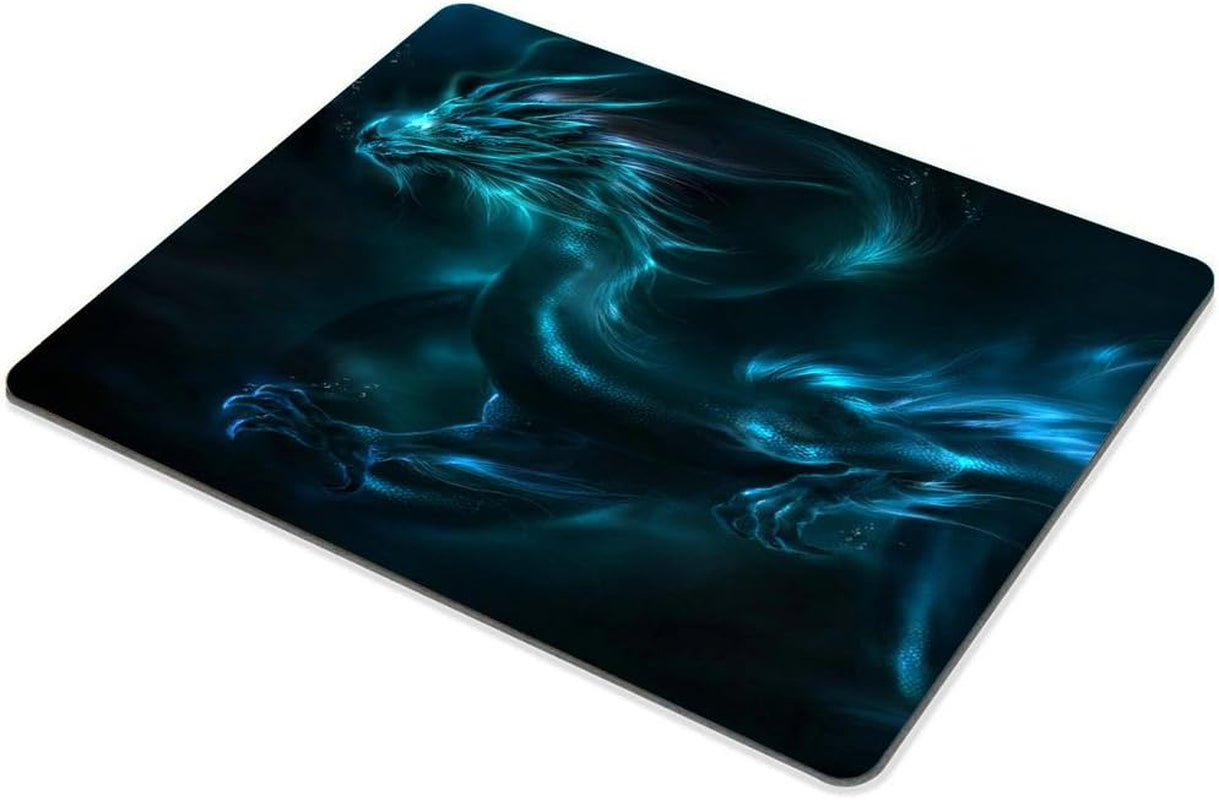 Unique Blue Dragon Design Gaming Mouse Pad
