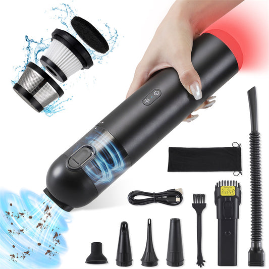 Shell Multifunctional Car Vacuum Cleaner 10Kpa Outdoor Suction Blowing and Charging Integrated Car Vacuum Cleaner
